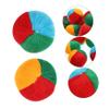 10Pcs Pumpkin Bean Bags for Tossing Games Outdoor Sandbag for Parties Carnival and Classroom Activities Fun Interactive Game Props view 3