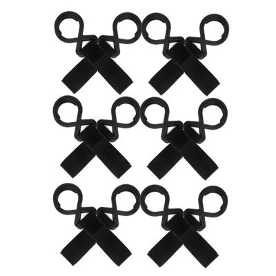 12pcs Heavy Duty Stroller Hooks for Hanging Diaper Bags Bag Hangers for Strollers Wheelchairs and Shopping Carts Versatile Accessory for Organizing Essentials