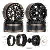 1.9" Beadlock Wheels Rim -3mm Negative Offset 959g Super Heavy Brass Wheel for 1/10 RC Crawler SCX10 Capra TRX4 VS4-10 Gen8 CC01 Upgrades view 1