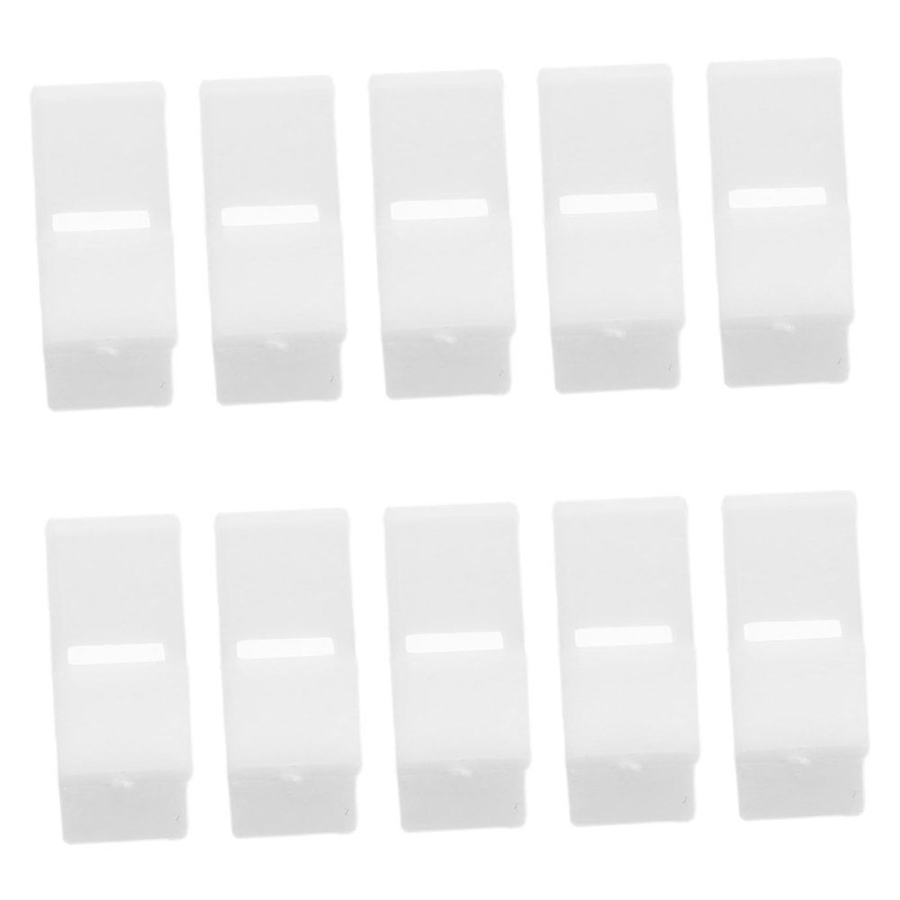 10pcs Scale Dollhouse Chairs for DIY Micro Landscape and Fairy Garden Decorations Plastic Dollhouse Accessories