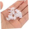 10pcs Scale Dollhouse Chairs for DIY Micro Landscape and Fairy Garden Decorations Plastic Dollhouse Accessories view 4