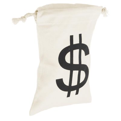 Abaodam Canvas Drawstring Pocket Pirate Coins Pouch Enough for Small Items Suitable for Halloween Candy Bags
