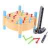 TOYANDONA Montessori Toys for Boys and Girls Nailing Table Hammer Boy Girl Pounding Bench for Hand-Eye Coordination Fine Motor Skills view 1