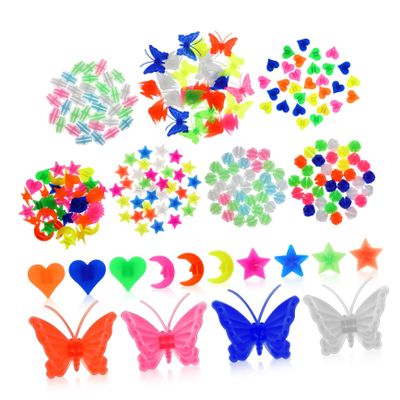 VICASKY 252pcs Bicycle Spokes Beads Assorted Plastic Clip Beads for Adults Vibrant Bike Decorations for Boys and Easy to Apply and Remove Sturdy for Outdoor Use