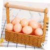 20Pcs DIY Plastic Chicken Eggs for Graffiti Egg Molds for Easter Decoration Unfinished Painting Eggs for Creative Projects for Parties and Home Decor view 4