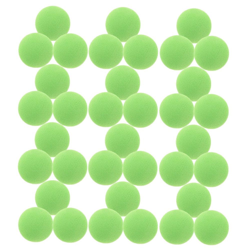 Abaodam 100Pcs Foam Balls for Shooting Game Practice for Indoor Outdoor Fun Hand Eye Coordination Agility Development Family Bonding Activity
