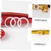 10Pcs Kazoo Flute Membrane Film Diaphragm Parts Enhanced Sound Quality Performance for Kazoo Flutes Guitars and Ukuleles Lightweight Easy to Carry Musical Accessories view 3