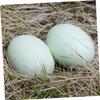 6Pcs Unpainted Faux Eggs Wooden Easter Eggs for Crafting and DIY Projects for Creative Play and Decoration for Easter Egg Crafts and Simulation Activities view 4