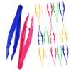 JOINPAYA 20pcs Boys and Girls Tool for Boys and Girls Tongs Plastic Tweezers Craft Tweezers Diy Crafts view 1