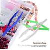 JOINPAYA 20pcs Boys and Girls Tool for Boys and Girls Tongs Plastic Tweezers Craft Tweezers Diy Crafts view 2