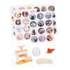 1 Set DIY Badge Maker Machine Kit for Button Pins Effortless Crafting for Corporate Events School Functions and Weddings Includes Badge and Base for Creative Expression view 1