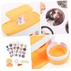 1 Set DIY Badge Maker Machine Kit for Button Pins Effortless Crafting for Corporate Events School Functions and Weddings Includes Badge and Base for Creative Expression view 3