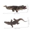 Abaodam Realistic Alligator Figurine Interactive Lifelike Alligator with Movable Jaw Engaging Educational Tool for Craftsmanship for Play and Collecting view 2