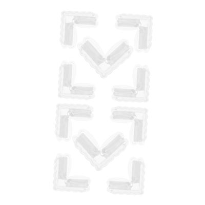 10Pcs Clear Safety Corner Guards Table Edge Protectors for Furniture Corner Bumpers Easy Installation Minimalist Design High Efficiency Protection
