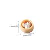 10Pcs Mini Chinese Food Models - Realistic Dim Sum & Steamed Buns for Dollhouse Decoration, Perfect Miniature Food Props view 2