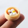 10Pcs Mini Chinese Food Models - Realistic Dim Sum & Steamed Buns for Dollhouse Decoration, Perfect Miniature Food Props view 3