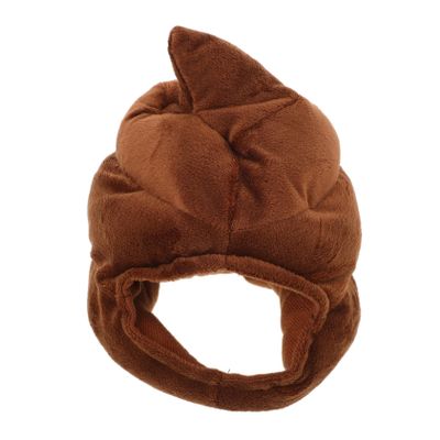 Abaodam Funny Poop Hat Creative Costume Headwear for Carnival Parties Halloween Dress Up Events Soft Comfortable Decorative Accessory Poop Cap