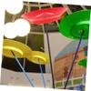 BESTonZON 2Sets Colorful with Sticks Juggling Circus Trick for Adults for Parties and Easy to Learn Juggling Skills Extended Spinning view 4