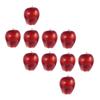 10Pcs Lifelike Red Delicious Apples Model Realistic Artificial Fruit for Home Decor Photography Props and Table Centerpieces for Fruit Plates and Teaching view 1