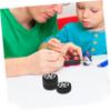30Pcs DIY Car Wheels Black Plastic Accessories for Handmade Crafts for Model Cars and DIY Projects view 3