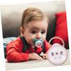2Pcs Cartoon Pacifier Case Portable Pacifier Holder with Handle Durable Storage Box for Soothers Design Protective Box for Home Travel view 3