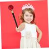 Queen Staff - Red Plastic Scepter for Halloween Parties Role-Playing Events and Stage Performances Lightweight and Unique Design view 4
