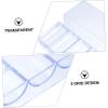 BESPORTBLE 1Pc Transparent Mahjong Chips Organizer Case Items Storage Box with Compartments for Easy Organization and Visibility for Mahjong Chips and Poker Chips Storage view 4