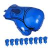 10Pcs Boxing Glove Balloons Aluminum Foil Party Decorations for Sports Celebrations Wrestling and Birthday Events Self Sealing Design for Gym Themed Decor view 1