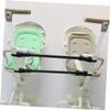 2Pcs Adjustable Stroller Connector for Twins Foldable Cart Adapter for Easy Movement and Strolling with Siblings Compatible with Stroller Models view 4