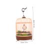 Voice Activated Birdcage for Interactive Fluttering Parrot with Realistic Sounds for Home Decor and Emotional Connection view 2