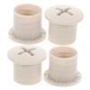 4pcs Slide Fixing Caps for Plastic Replacement Screws for Play Equipment Grey Color Fit Weather Resistant Design for Enhanced Safety and Slide Longevity view 1