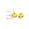 16pcs Dice Set Math Teaching Tools for Classroom Home Learning Versatile Six Sided Board Dice for Addition Subtraction and Creative Activities view 2