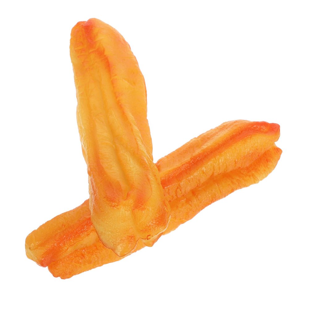 2Pcs Realistic Fried Food Model Artificial Chinese Food Display Props for Photography Breakfast Shop Decoration Simulation Bread with Detailing and Versatile Use