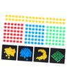 Abaodam 400PCS Learning Reward Coins Plastic Counting Disks for Math Practice Educational Tools for Preschool Supplies for Games and Classroom Incentives view 3