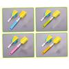 2Pcs Bottle Cleaning Brush Non Abrasive Sponge Scrubber with Handle for Glass Milk Feeding Bottles Green Color view 3
