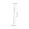 2Pcs Versatile Long Straw Cleaner Brush Flexible Drain Brush for Kitchen Sink Shower and Bottles Hair and for Hard to Reach Spaces view 2
