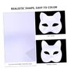 Abaodam 12Pcs DIY Blank Pulp Animal Masks Creative Cartoon Masks for Painting Parties Festivals and Performances view 3