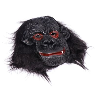 1Pc Scary Gorilla Mask for Halloween Costume Parties for Cosplay Decorative Mask Easy to Wear Face Cover for Costume