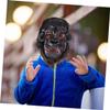 1Pc Scary Gorilla Mask for Halloween Costume Parties for Cosplay Decorative Mask Easy to Wear Face Cover for Costume view 3