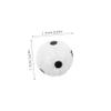 5Pcs Miniature Soccer Balls Decorative Mini Footballs for Dollhouses Fairy Gardens Realistic Design for DIY Projects Miniature Decor view 2