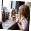5Pcs Miniature Soccer Balls Decorative Mini Footballs for Dollhouses Fairy Gardens Realistic Design for DIY Projects Miniature Decor view 3