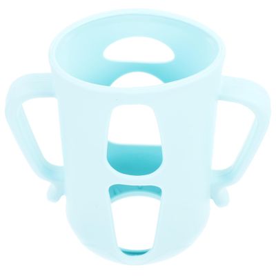 1Pc Cartoon Silicone Sleeve for Milk Bottle Scald Non Slip Feeding Bottle Protector Shockproof Design for Attractive