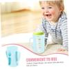 1Pc Cartoon Silicone Sleeve for Milk Bottle Scald Non Slip Feeding Bottle Protector Shockproof Design for Attractive view 2