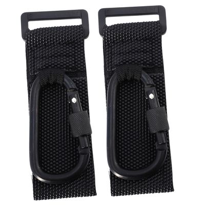 2Pcs Heavy Duty Stroller Hooks Pushchair Bag Holder for Diaper Bags Lightweight and Non Slip Design Supports Up for Strollers and Shopping Carts