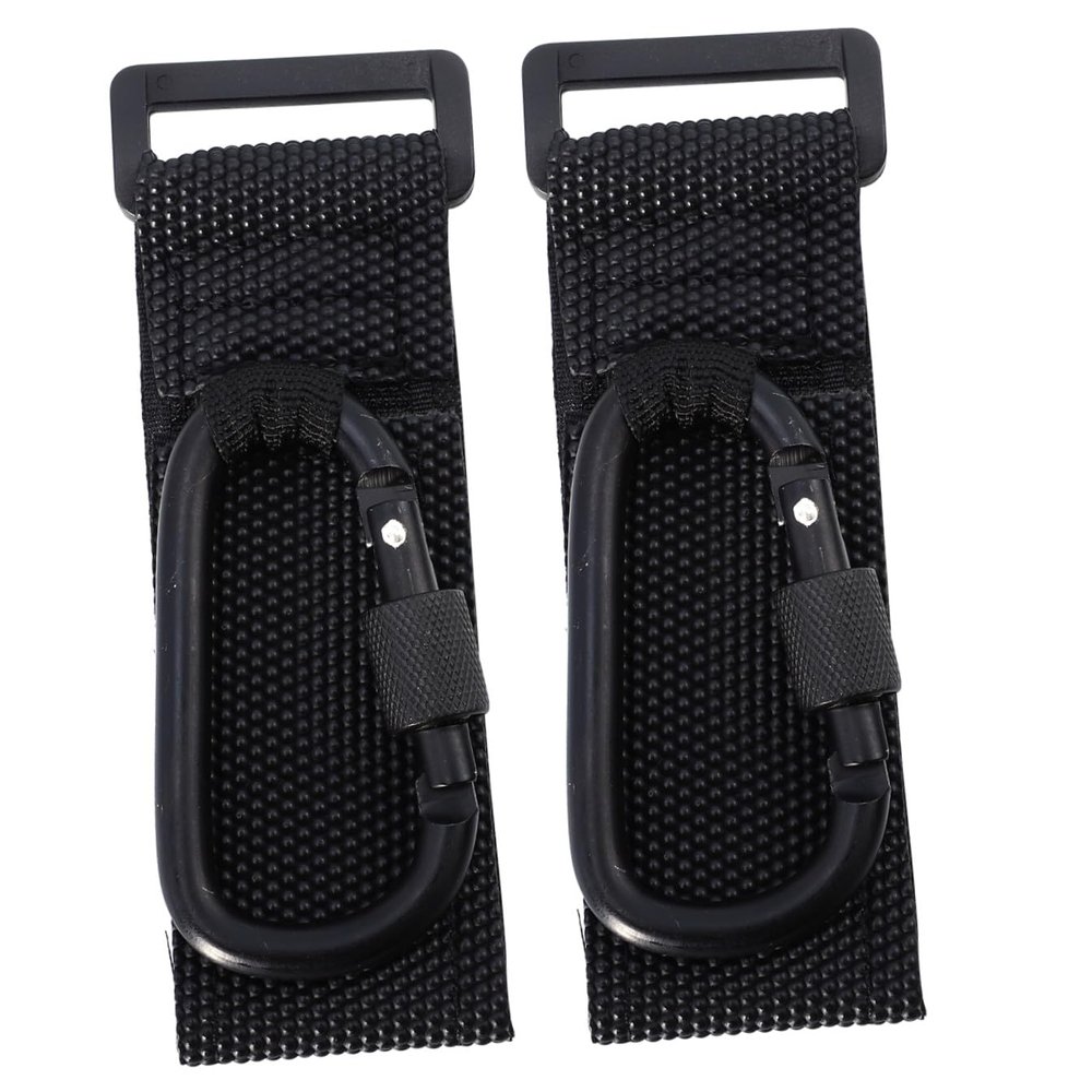2Pcs Heavy Duty Stroller Hooks Pushchair Bag Holder for Diaper Bags Lightweight and Non Slip Design Supports Up for Strollers and Shopping Carts
