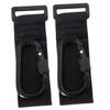 2Pcs Heavy Duty Stroller Hooks Pushchair Bag Holder for Diaper Bags Lightweight and Non Slip Design Supports Up for Strollers and Shopping Carts view 1