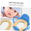 2Pcs Potty Seat Cushion Soft Warm Toilet Ring for Training Compatible with Shaped and Shaped Toilets Safe Portable Toilet Seat Cover view 2