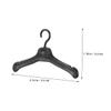 150pcs Doll Hangers: Plastic Doll Garment Holders Miniature Outfit Hanger Dollhouse Clothes Accessories for Dollhouse Closet Gown Dress Outfit Organization Role Play view 2