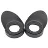 2pcs 29-48mm Rubber Eye Cups Microscope Eyecups Shields Eyepiece Cover Guards for Microscopes Telescope Birdwatching Scope(Red) view 4
