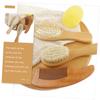 1Set Bathing Bath Brush Kit with Soft Bristle Comb for Gentle Shampooing and Scalp Massage for Newborns and Boy Girl Keeps Hair Clean and Healthy view 2